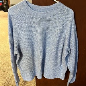 Blue Oversized Sweater